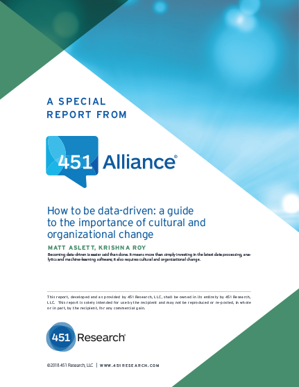 How to Be Data-Driven: A Guide to the Importance of Cultural and Organizational Change