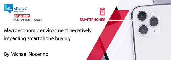 Macroeconomic environment negatively impacting smartphone buying