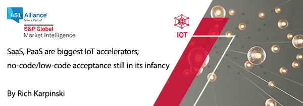SaaS, PaaS are biggest IoT accelerators; no-code/low-code acceptance still in its infancy
