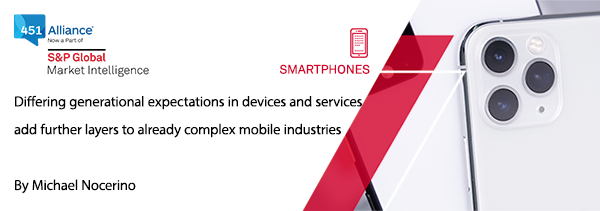 Differing generational expectations in devices and services add further layers to already complex mobile industries