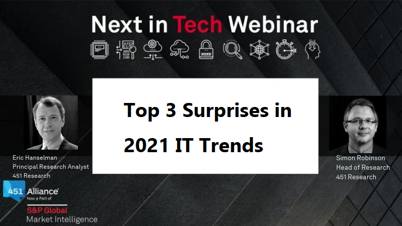 Top 3 Surprises in 2021 IT Trends